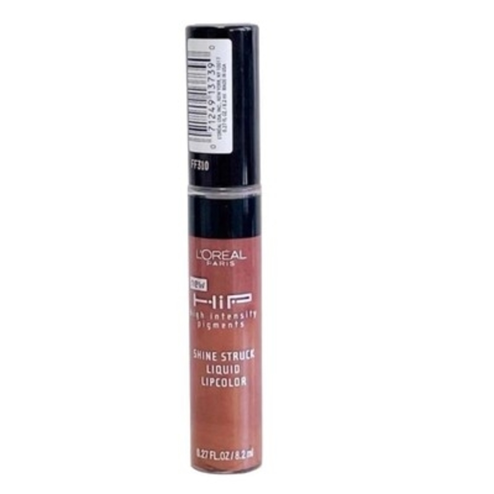 L'OREAL HIP Shine Struck Liquid Lipstick Lip Gloss 862 HARMLESS New - Picture 3 of 3